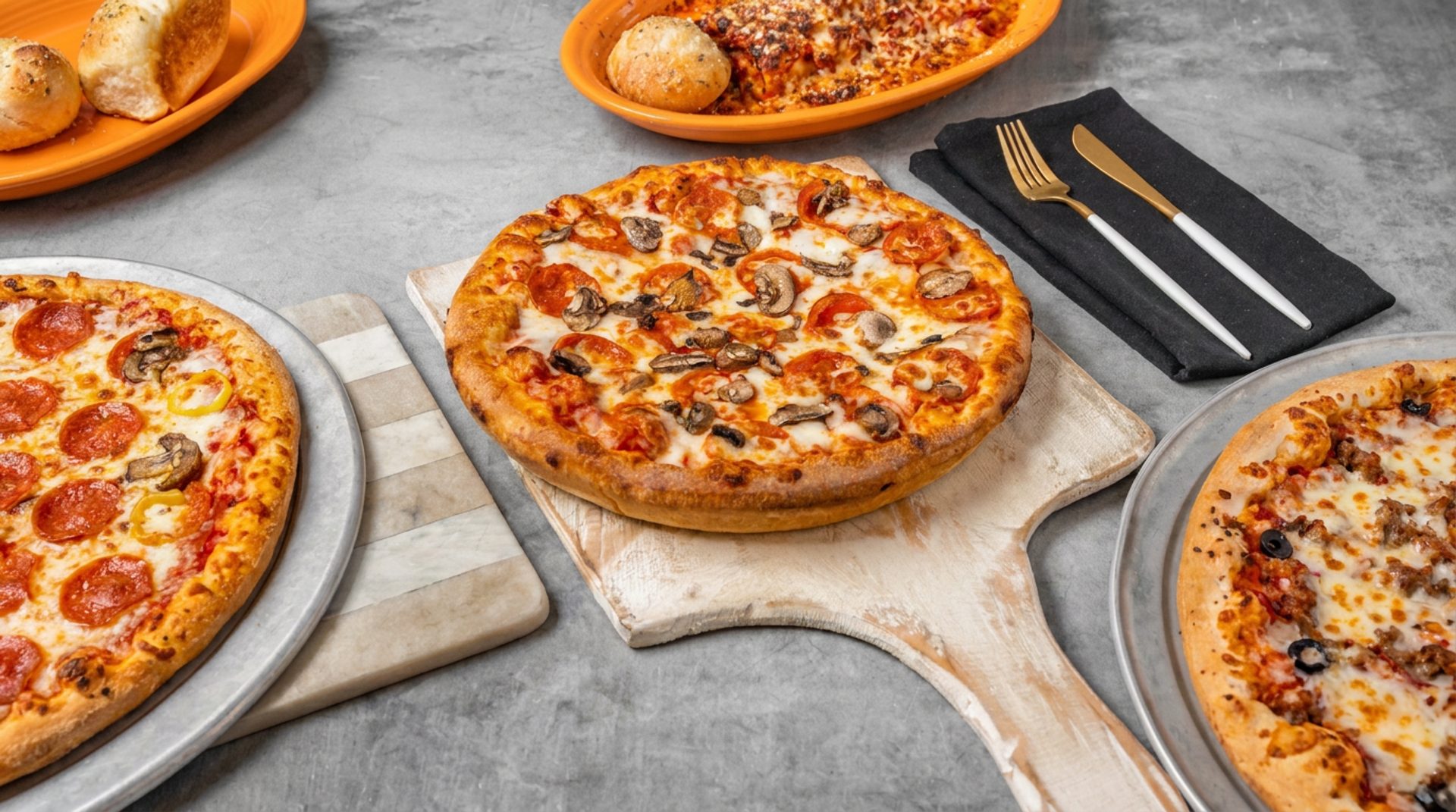 Hand-tossed, built your way